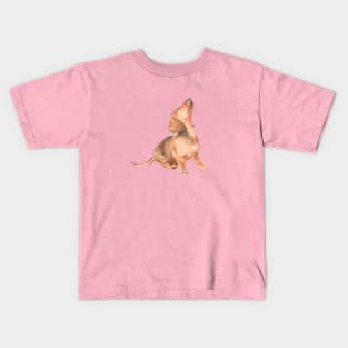 Little Red Doxie Love Kids T-Shirt